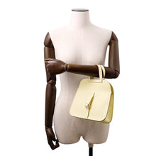 Load image into Gallery viewer, HERMES Halzan Jaune Milton Swift Leather Size Mini
