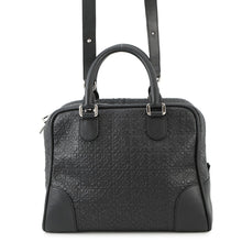 Load image into Gallery viewer, LOEWE Amazona Repeat Anagram Black301.55.L03 Leather Size 75
