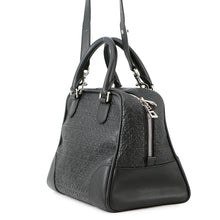Load image into Gallery viewer, LOEWE Amazona Repeat Anagram Black301.55.L03 Leather Size 75
