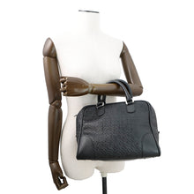 Load image into Gallery viewer, LOEWE Amazona Repeat Anagram Black301.55.L03 Leather Size 75

