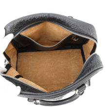 Load image into Gallery viewer, LOEWE Amazona Repeat Anagram Black301.55.L03 Leather Size 75
