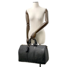Load image into Gallery viewer, LOUIS VUITTON Keepall Bandouliere NoirM45532 Monogram Empreinte Leather Monogram Giant Size 45

