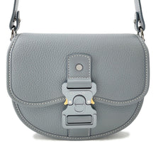 将图像加载到图库查看器中，Dior Gallop Shoulder Bag Gray1ADPO033LAC Leather
