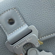 将图像加载到图库查看器中，Dior Gallop Shoulder Bag Gray1ADPO033LAC Leather
