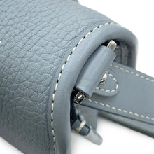 将图像加载到图库查看器中，Dior Gallop Shoulder Bag Gray1ADPO033LAC Leather
