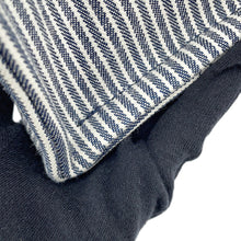 将图像加载到图库查看器中，CELINE Small Kabatais 2-Way Bag Navy Blue/Brown199162FU5 Canvas Leather
