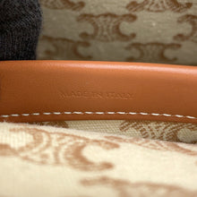 将图像加载到图库查看器中，CELINE Small Kabatais 2-Way Bag Beige/Brown199162 Canvas Leather
