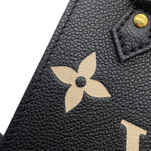 Load image into Gallery viewer, LOUIS VUITTON Petit Sac Plat NoirM81416 Monogram Empreinte Leather
