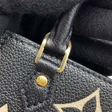 Load image into Gallery viewer, LOUIS VUITTON Petit Sac Plat NoirM81416 Monogram Empreinte Leather
