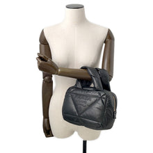 将图像加载到图库查看器中，PRADA Quilted 2WAYBag Black1BB083 Leather
