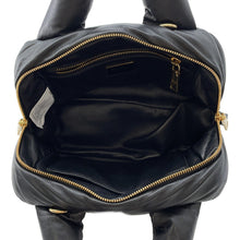 将图像加载到图库查看器中，PRADA Quilted 2WAYBag Black1BB083 Leather
