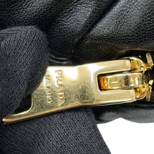 将图像加载到图库查看器中，PRADA Quilted 2WAYBag Black1BB083 Leather
