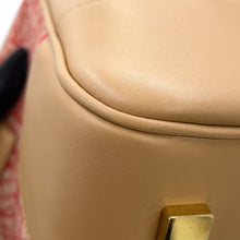 Load image into Gallery viewer, LOEWE Amazona 2WAYBag Warm Desert/RedA039N08X02 Jacquard Leather Size 28
