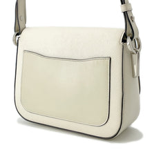将图像加载到图库查看器中，PRADA Identity Shoulder Bag White1BD249 Saffiano LeatherLeather
