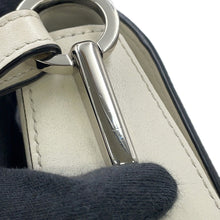 将图像加载到图库查看器中，PRADA Identity Shoulder Bag White1BD249 Saffiano LeatherLeather
