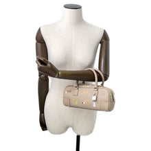 Load image into Gallery viewer, LOEWE Suna Fujita Collaboration Amazona Cropped 2-Way Bag Sand Leather Size 23
