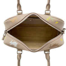 Load image into Gallery viewer, LOEWE Suna Fujita Collaboration Amazona Cropped 2-Way Bag Sand Leather Size 23
