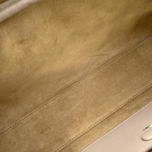 Load image into Gallery viewer, LOEWE Suna Fujita Collaboration Amazona Cropped 2-Way Bag Sand Leather Size 23
