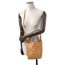 Load image into Gallery viewer, LOEWE Puzzle fold warm dessertA657V25X01 Leather Size Mini
