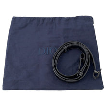 Load image into Gallery viewer, Dior Saddle Messenger Bag Black2ADCA435YKK Grained CalfLeather Size Mini
