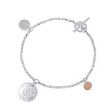 Load image into Gallery viewer, HERMES Ex Libris Bracelet Size PM/SHH120440B 00SH SV925 K18PG
