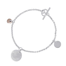 将图像加载到图库查看器中，HERMES Ex Libris Bracelet Size PM/SHH120440B 00SH SV925 K18PG
