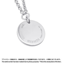 将图像加载到图库查看器中，HERMES Ex Libris Bracelet Size PM/SHH120440B 00SH SV925 K18PG
