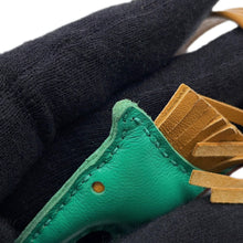 将图像加载到图库查看器中，HERMES Rodeo Pegasus Menthe/Sesame/Blue Pale Lambskin Size PM
