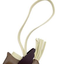 将图像加载到图库查看器中，HERMES Rodeo Pegasus Etoupe/Jaune Milton/Rouge Sellier Lambskin Size PM
