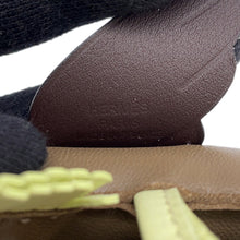 将图像加载到图库查看器中，HERMES Rodeo Pegasus Etoupe/Jaune Milton/Rouge Sellier Lambskin Size PM
