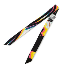 将图像加载到图库查看器中，HERMES Twilly Doll BRIDES DE GALA SHADOW Black/Jaune/Multicolor153415SU02 Silk100%
