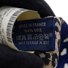 Load image into Gallery viewer, HERMES Twilly JUNGLE LOVE LOVE Blue Marine/Rouge/Blanc Silk100%
