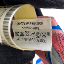 Load image into Gallery viewer, HERMES Twilly HERMES STORY Rose/Blue/Jaune Silk100%
