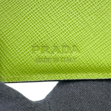 Load image into Gallery viewer, PRADA Triangle Logo Bifold Wallet Japan Limited Edition Light Green2ML049 Leather
