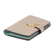 Load image into Gallery viewer, LOUIS VUITTON LV Vertical Wallet Compact GaletM82198 Taurillon Leather
