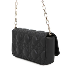 Load image into Gallery viewer, Dior Cannage My Dior Dior Talk Phone Bag BlackS0977ONMJ Lambskin
