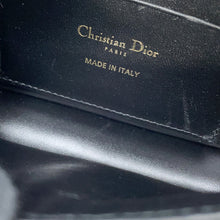 Load image into Gallery viewer, Dior Cannage My Dior Dior Talk Phone Bag BlackS0977ONMJ Lambskin
