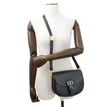 Load image into Gallery viewer, Dior Bobby Shoulder Bag BlackM9319UMOL Calf Leather Size Medium
