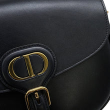 Load image into Gallery viewer, Dior Bobby Shoulder Bag BlackM9319UMOL Calf Leather Size Medium
