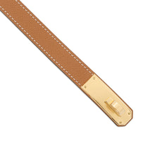 Load image into Gallery viewer, HERMES Kelly belt Gold Epsom
