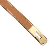 Load image into Gallery viewer, HERMES Kelly belt Gold Epsom
