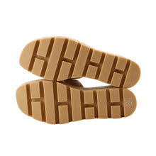 将图像加载到图库查看器中，HERMES Sandals Eze Beige Chevre Velour Cork Size 37
