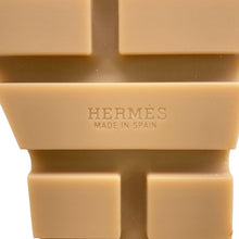 将图像加载到图库查看器中，HERMES Sandals Eze Beige Chevre Velour Cork Size 37
