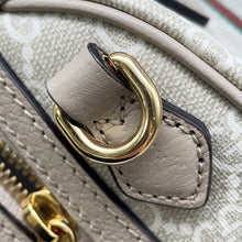 将图像加载到图库查看器中，GUCCI Ophidia GG Supreme Travel Bag Beige/White772053 GG Supreme Leather Size Small
