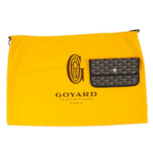 Load image into Gallery viewer, GOYARD Saint Louis Black PVC Leather Size PM
