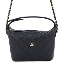 Load image into Gallery viewer, CHANEL Hobo ChainShoulder NavyAP4386 Caviar Leather
