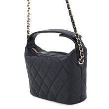 Load image into Gallery viewer, CHANEL Hobo ChainShoulder NavyAP4386 Caviar Leather

