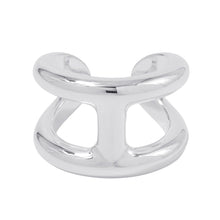 将图像加载到图库查看器中，HERMES Osmoz Ring Size GM/56/#16 SV925
