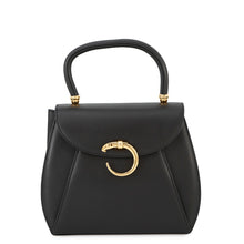 将图像加载到图库查看器中，CARTIER PANTHERE Handbag BlackL1000121 Leather
