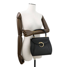 将图像加载到图库查看器中，CARTIER PANTHERE Handbag BlackL1000121 Leather
